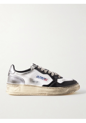 Autry - Super Vintage Distressed Leather Sneakers - Black - IT35,IT36,IT37,IT38,IT39,IT40,IT41,IT42
