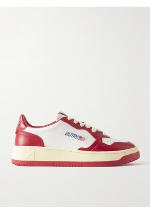 Autry - Medalist Low Leather Sneakers - Red - IT35,IT36,IT37,IT38,IT39,IT40,IT41,IT42