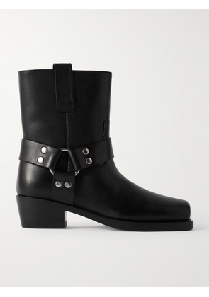Paris Texas - Roxy Studded Leather Ankle Boots - Black - IT35,IT36,IT36.5,IT37,IT37.5,IT38,IT38.5,IT39,IT39.5,IT40,IT40.5,IT41,IT41.5,IT42