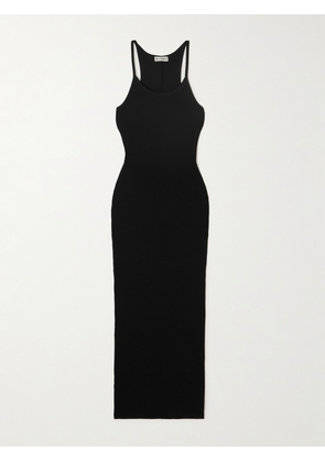ÉTERNE - Tank Ribbed Stretch-jersey Maxi Dress - Black - x small,small,medium,large,x large