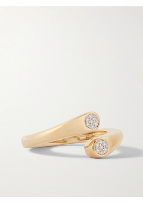 STONE AND STRAND - Hug 10-karat Gold Diamond Ring - 5,5 1/2,6,6 1/2,7,7 1/2,8