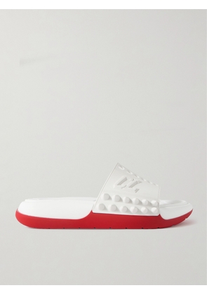 Christian Louboutin - Take It Easy Donna Spiked Rubber Slides - White - IT36,IT37,IT38,IT39,IT40,IT41,IT42