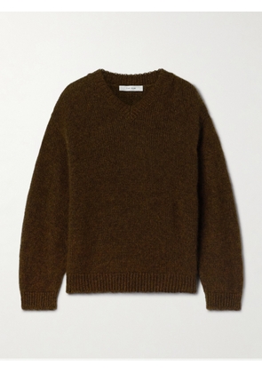 The Row - Harini Brushed-cashmere Sweater - Brown - xx small,x small,small,medium,large,x large