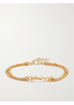 SAINT LAURENT - Gold-tone Bracelet - S,M,L
