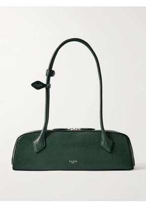 Alaïa - Le Teckel Medium Textured-leather Shoulder Bag - Green - One size