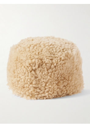TOTEME - Shearling Hat - Cream - P/S