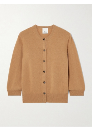 Allude - Cashmere Cardigan - Brown - x small,small,medium,large,x large