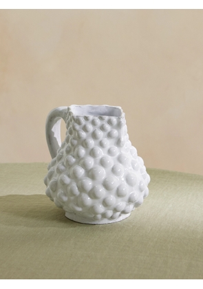 Astier De Villatte - Adélaïde Glazed Ceramic Pitcher - White - One size