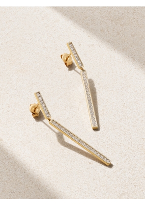Mateo - 14-karat Gold Diamond Earrings - One size
