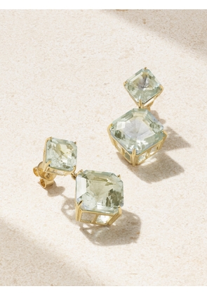 Mateo - 14-karat Gold Amethyst Earrings - One size