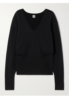 TOTEME - Wool-blend Sweater - Black - xx small,x small,small,medium,large,x large