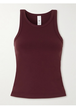 lululemon - Align™ Waist-length Racerback Nulu™ Tank - Burgundy - US0,US2,US4,US6,US8,US10,US12,US14,US16,US18,20