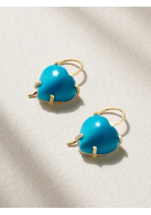 Irene Neuwirth - Love 18-karat Gold Turquoise Earrings - One size