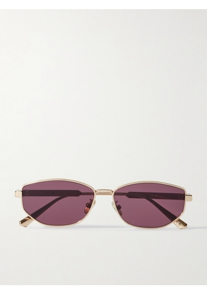 DIOR Eyewear - Diorcannage B1u Oval-frame Rose Gold-tone Sunglasses - One size