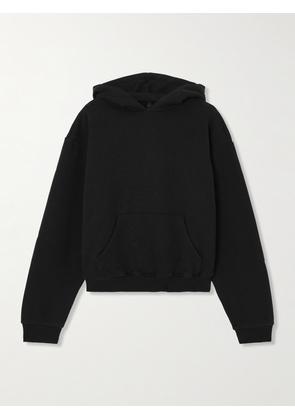SKIMS - Cotton-blend Jersey Hoodie - Onyx - Black - XXS,XS,S,M,L,XL,2XL,3XL,4XL