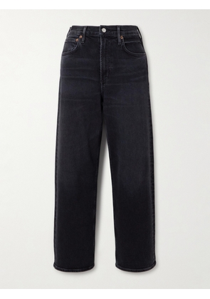 AGOLDE - Ren High-rise Wide-leg Jeans - Black - 23,24,25,26,27,28,29,30,31,32