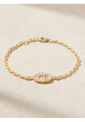 Viltier - Magnetic 18-karat Gold Diamond Bracelet - One size