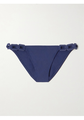 Eres - Ancre Abordage Embellished Bikini Briefs - Blue - FR 36,FR 38,FR 40,FR 42,FR 44