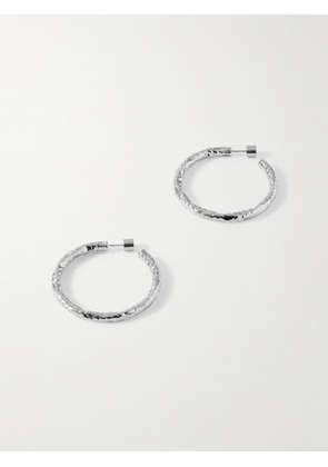 Jennifer Fisher - Hailey Baby Silver-plated Hoop Earrings - One size