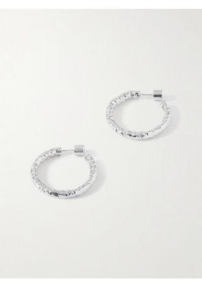 Jennifer Fisher - Hailey Mini Silver-plated Hoop Earrings - One size
