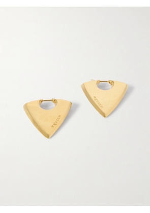 MCQUEEN - Arrow Gold-tone Earrings - One size