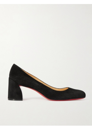 Christian Louboutin - Miss Sab 55 Suede Pumps - Black - IT34,IT34.5,IT35,IT35.5,IT36,IT36.5,IT37,IT37.5,IT38,IT38.5,IT39,IT39.5,IT40,IT40.5,IT41,IT41.5,IT42