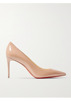 Christian Louboutin - Kate 85 Patent-leather Pumps - Neutrals - IT34,IT34.5,IT35,IT35.5,IT36,IT36.5,IT37,IT37.5,IT38,IT38.5,IT39,IT39.5,IT40,IT40.5,IT41,IT41.5,IT42,IT43
