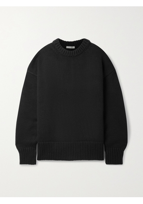 The Row - Essentials Ophelia Wool And Cashmere-blend Sweater - Black - x small,small,medium,large,x large