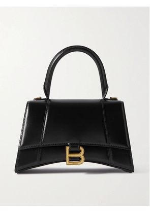 Balenciaga - Hourglass Small Leather Tote - Black - One size