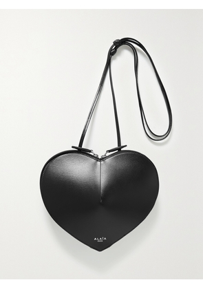 Alaïa - Le Coeur Leather Shoulder Bag - Black - One size