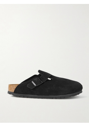 Birkenstock - Boston Suede Clogs - Black - IT35,IT36,IT37,IT38,IT39,IT40,IT41,IT42,IT43