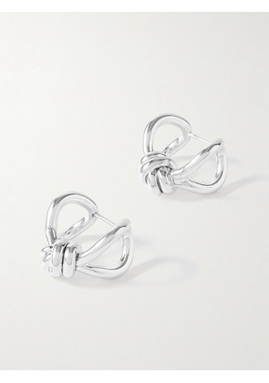 Bottega Veneta - Silver Hoop Earrings - One size
