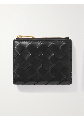 Bottega Veneta - Intrecciato Leather Wallet - Black - One size