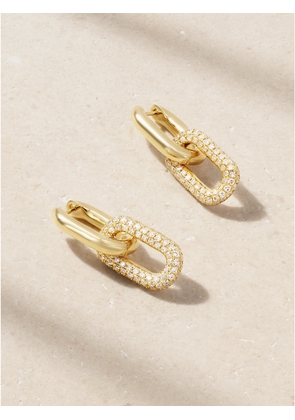 SHAY - 18-karat Gold Diamond Earrings - One size