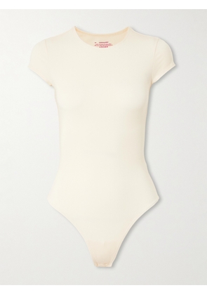 Commando - Butter Luxe Stretch-micro Modal Bodysuit - Ivory - x small,small,medium,large,x large
