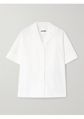 Jil Sander - Cotton-poplin Shirt - White - FR 32,FR 34,FR 36,FR 38,FR 40,FR 42,FR 44