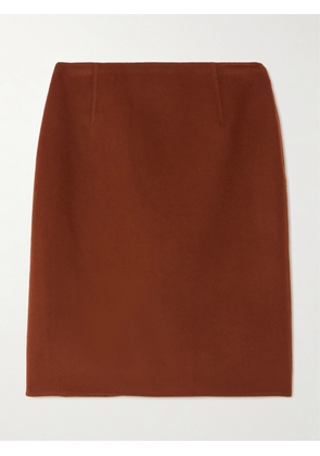 Loro Piana - Vivian Cashmere-blend Mini Skirt - Brown - IT38,IT40,IT42,IT44,IT46
