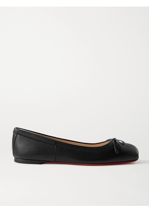 Christian Louboutin - Mamadrague Leather Ballet Flats - Black - IT34,IT34.5,IT35,IT35.5,IT36,IT36.5,IT37,IT37.5,IT38,IT38.5,IT39,IT39.5,IT40,IT40.5,IT41,IT41.5,IT42