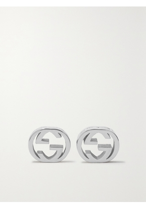 Gucci - 18-karat White Gold Earrings - Silver - One size