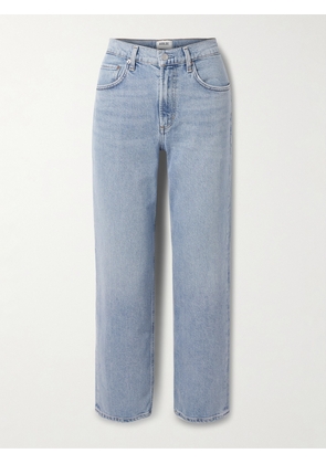 AGOLDE - Valen Mid-rise Straight-leg Jeans - Blue - 23,24,25,26,27,28,29,30,31,32