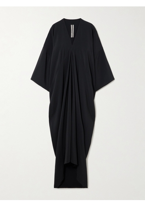 Rick Owens - Tommykite Asymmetric Draped Crepe Gown - Black - IT38,IT40,IT42,IT44,IT46,IT48