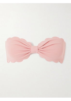 Marysia - Antibes Recycled-seersucker Bikini Top - Pink - xx small,x small,small,medium,large,x large,xx large