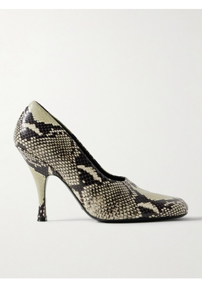 KHAITE - Eva Snake-effect Leather Pumps - Animal print - IT36,IT37,IT37.5,IT38,IT38.5,IT39,IT39.5,IT40,IT40.5,IT41