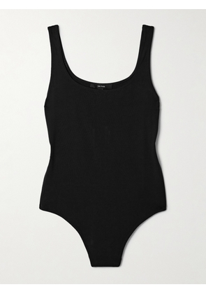 THE PARK - Lisa Stretch-tencel™ Lyocell Jersey Thong Bodysuit - Black - x small,small,medium,large,x large