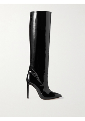 Paris Texas - Stiletto Patent-leather Knee Boots - Black - IT35,IT36,IT36.5,IT37,IT37.5,IT38,IT38.5,IT39,IT39.5,IT40,IT40.5,IT41,IT41.5,IT42