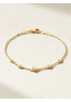 Jacquie Aiche - 5 Spaced Out Sophia 14-karat Gold Diamond Bracelet - One size