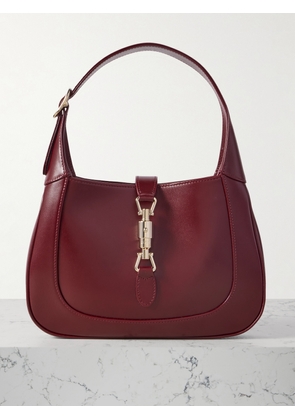 Gucci - Jackie 1961 Leather Shoulder Bag - Burgundy - One size