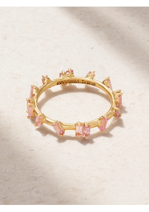 Suzanne Kalan - 18-karat Gold Sapphire Ring - 5,6,7