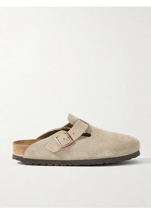 Birkenstock - Boston Suede Clogs - Brown - IT35,IT36,IT37,IT38,IT39,IT40,IT41,IT42,IT43