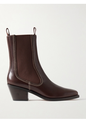 Loeffler Randall - Nat Leather Ankle Boots - Brown - US5,US6,US6.5,US7,US7.5,US8,US8.5,US9,US9.5,US10,US10.5,US11